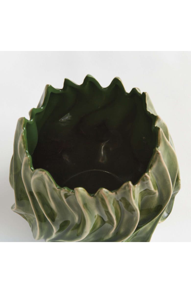 Napa Home & Garden Callista Vase, Alternate, color, Green