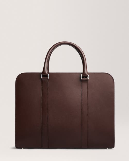 Carl Friedrik Palissy Briefcase In Chocolate