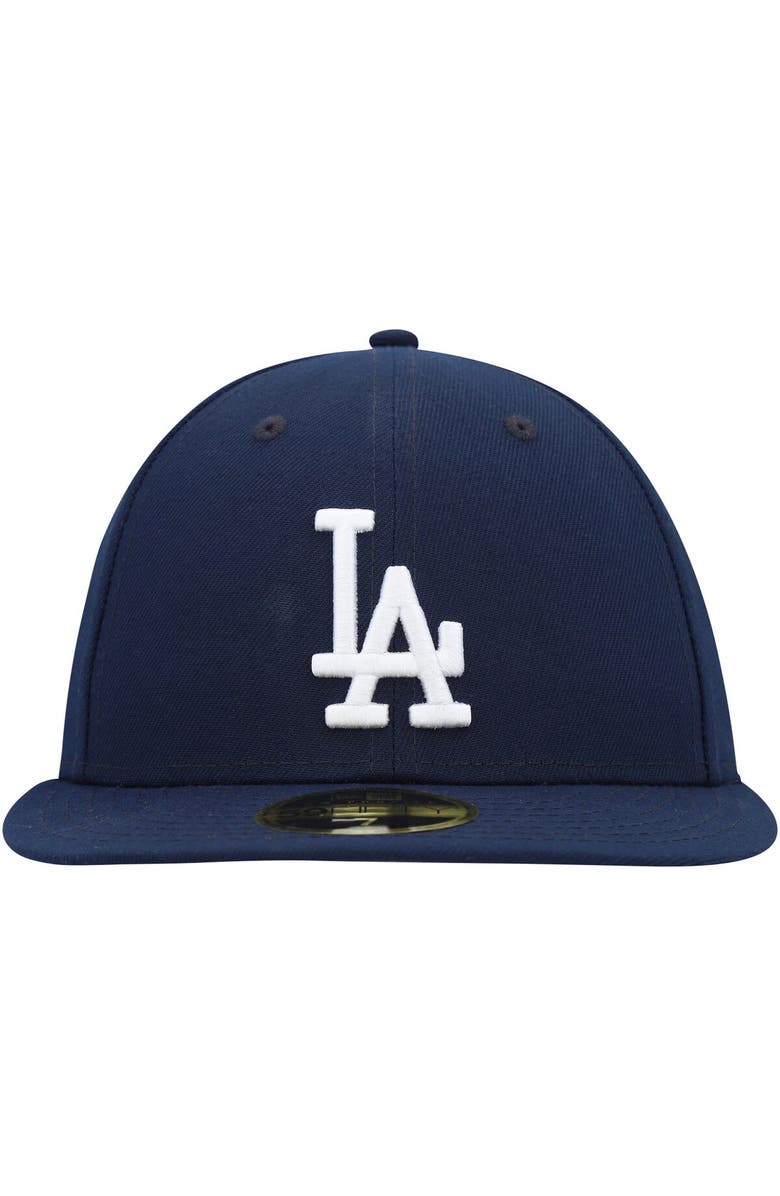New Era Men's New Era Navy Los Angeles Dodgers Oceanside Low Profile 59FIFTY Fitted Hat, Alternate, color,