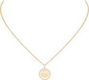 Messika Lucky Move Pavé Diamond Pendant Necklace