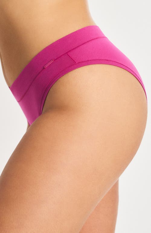 Savage X Fenty Essentials Cotton Blend Cheeky Briefs In Pink