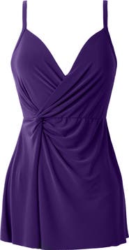 Miraclesuit® Twisted Sister Adora Skirted One-Piece Swimsuit