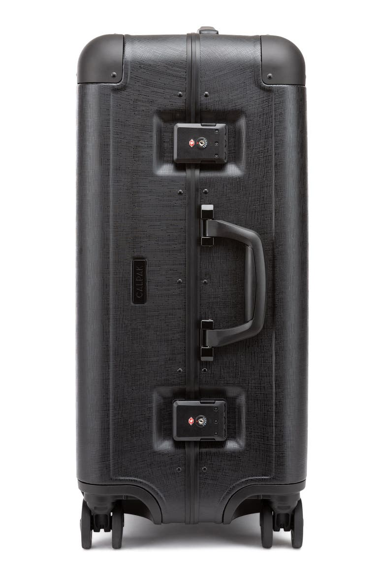 x Jen Atkin 25-Inch Suitcase, Alternate, color, BLACK
