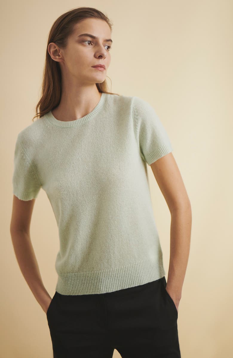 Theory Featherweight Cashmere Sweater, Alternate, color, 