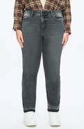 Bayeas High Waist Straight Leg Mom Jeans