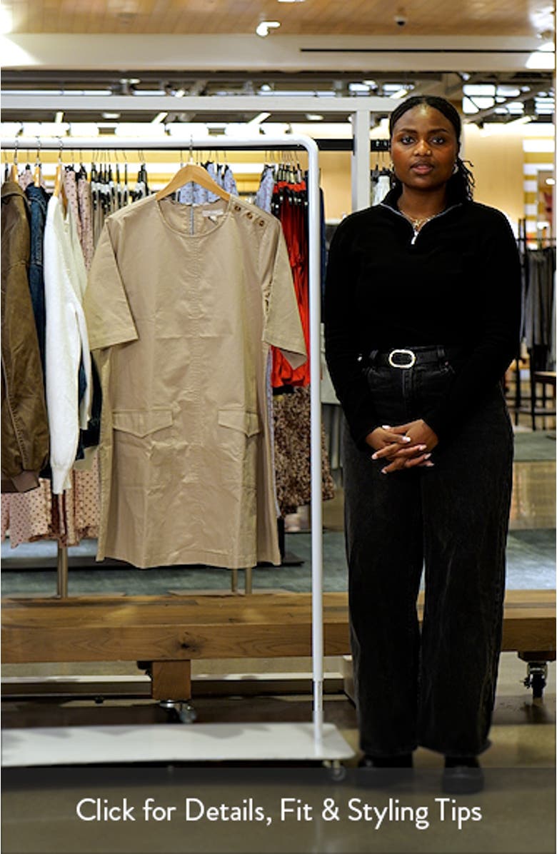 Luna Cotton Swing Minidress, sales video thumbnail