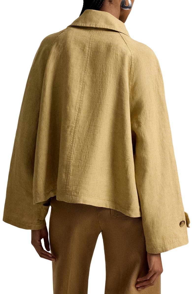 Polo Ralph Lauren Boxy Linen Jacket, Alternate, color, Classic Camel