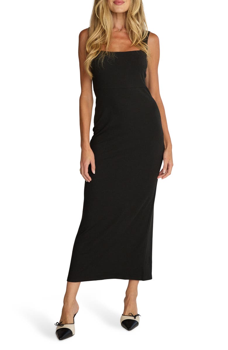 Sunday Ritual Sleeveless Rib Maxi Dress, Main, color,