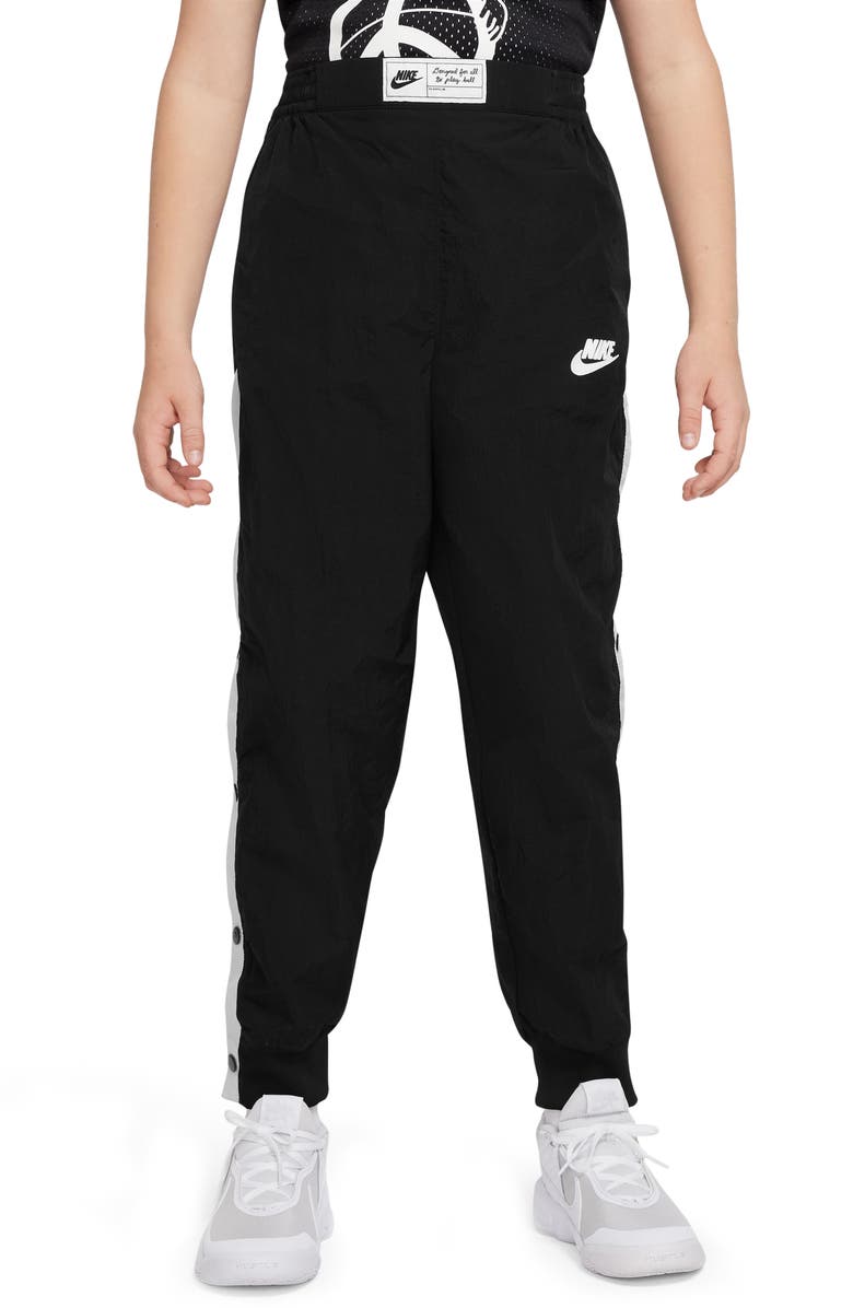 Nike Kids' Culture of Basketball Tearaway Warmup Pants, Main, color, 