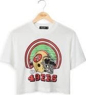 Junk Food 49ers Game Time Graphic Cropped T-Shirt