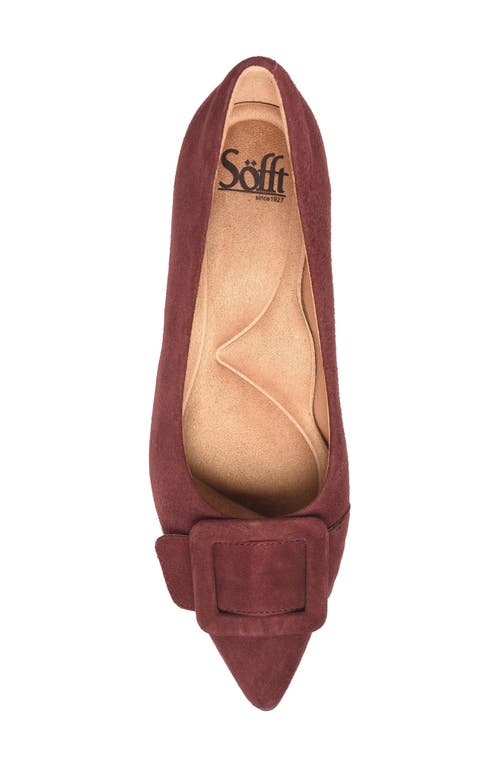 Söfft Sadie Pointed Toe Kitten Heel Pump In Multi