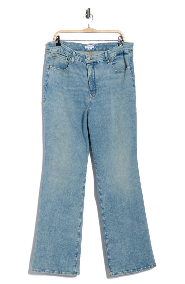 Good American Good Classic Slim Bootcut Jeans, Alternate, color, Indigo440