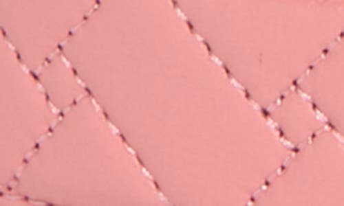 Kurt Geiger London Quilted Leather Belt In Pink