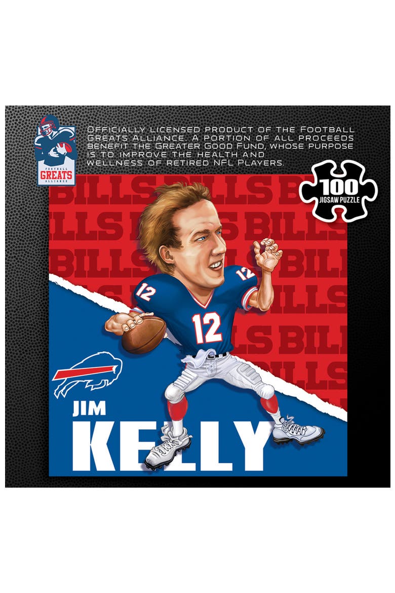 Buffalo Bills Jim Kelly 100pc Puzzle, Alternate, color, Multicolor