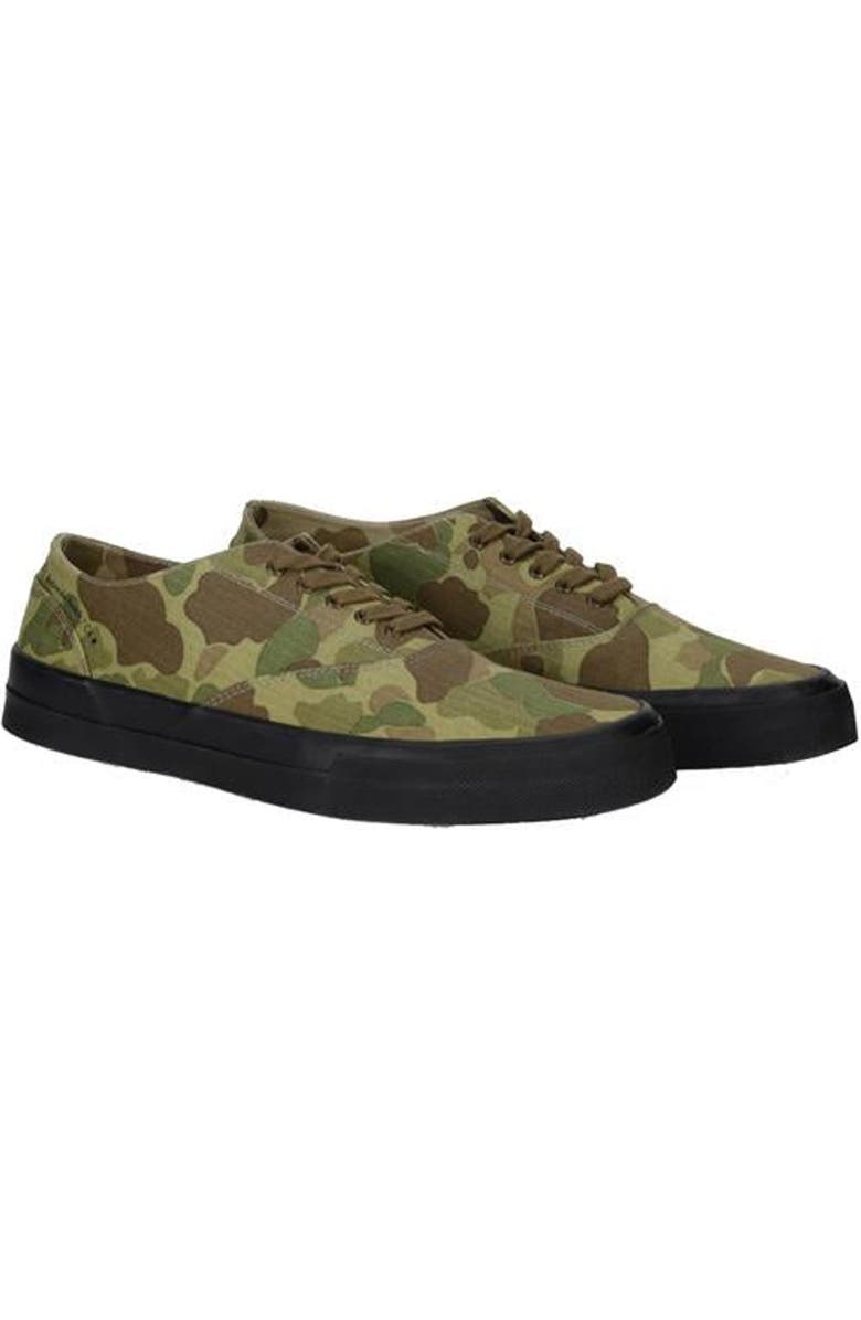 Fortela Redondo Canvas Sneakers by Mr. Fliks, Alternate, color, Camo Black Sole