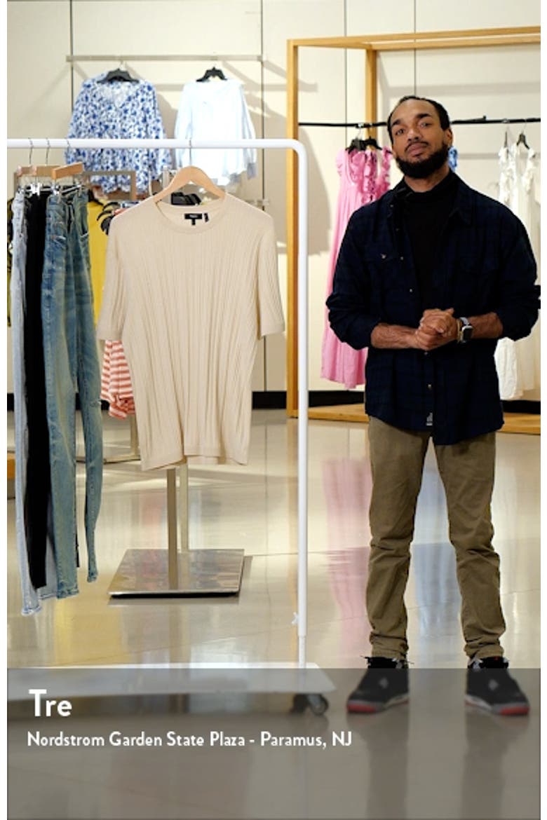 Damian Rib Crewneck T-Shirt video