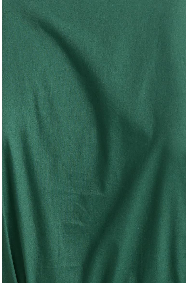 Bellucci Cotton Poplin Tiered Dress, Alternate, color, EMERALD