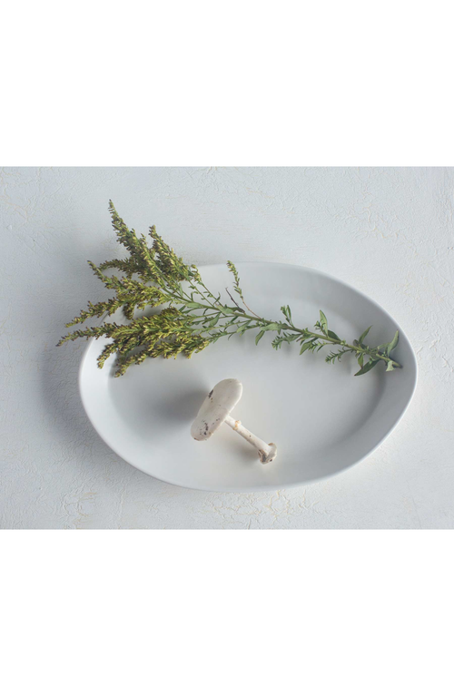 Haand Oval Platter In White