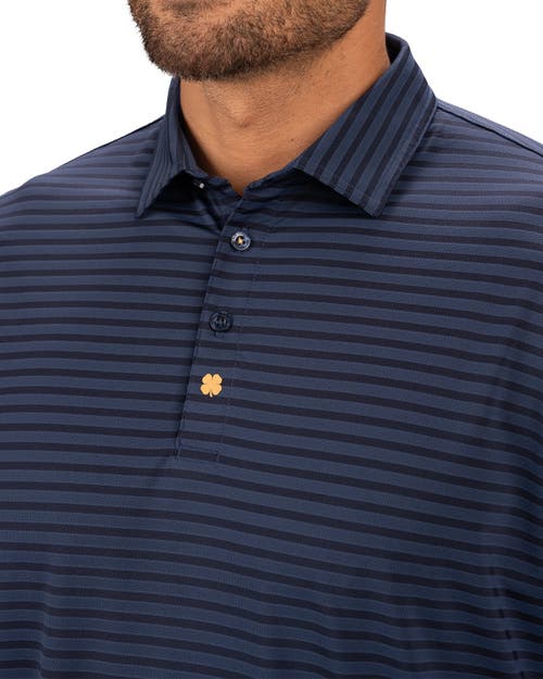 Black Clover Palmer Polo In Blue