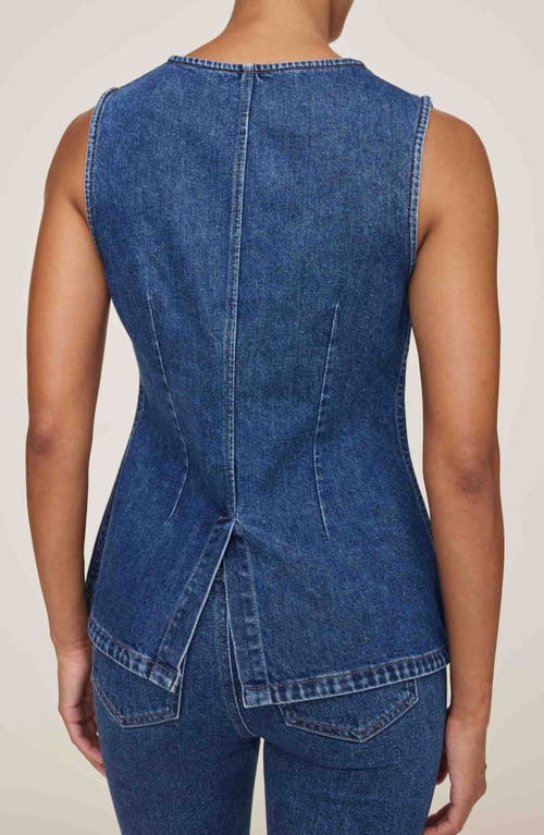 Dl1961 Amalie Denim Vest In Blue