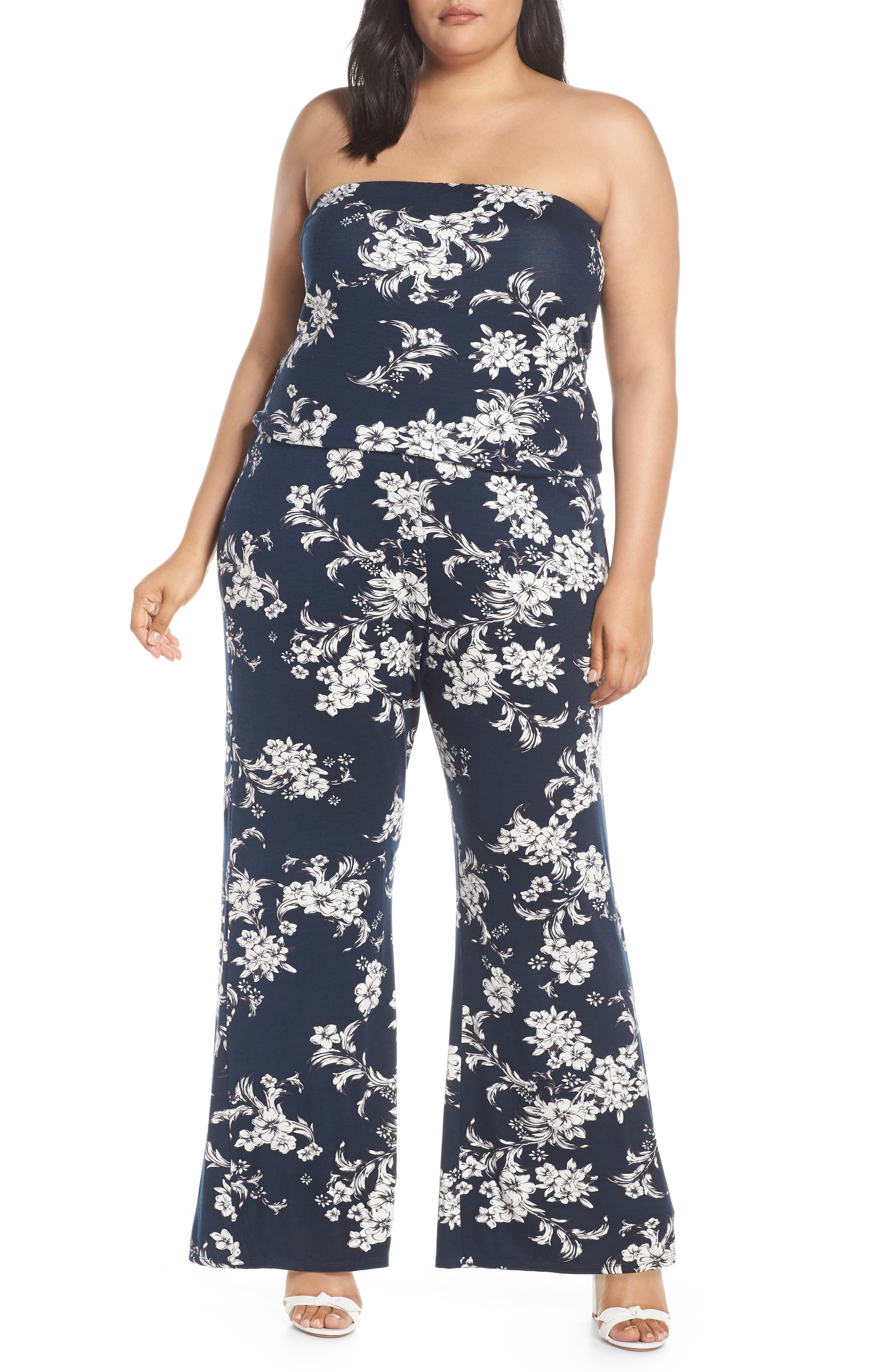 Lemon Tart Val Strapless Jumpsuit