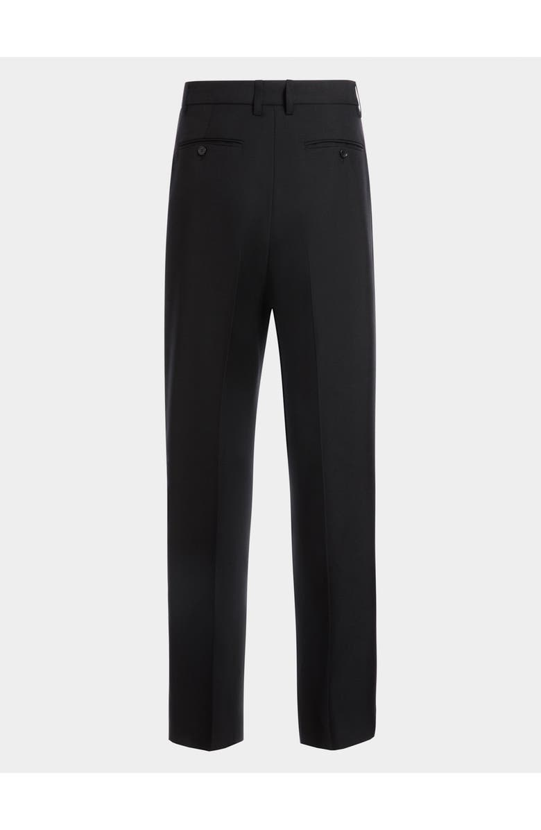 Bally Pants in a Melange Wool Blend, Alternate, color, Black