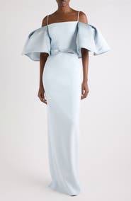 Givenchy Off the Shoulder Column Gown