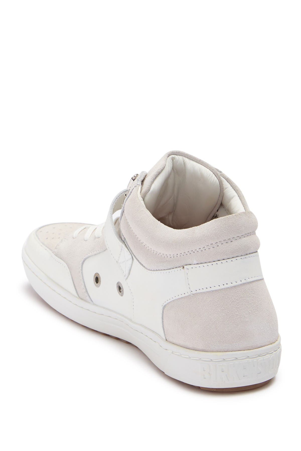 Birkenstock Ranga White Leather Sneaker - Discontinued, Alternate, color, 