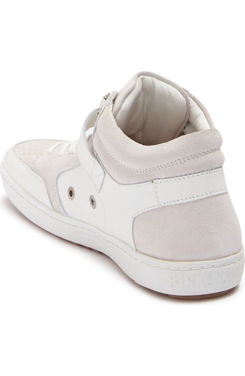 Birkenstock Ranga White Leather Sneaker - Discontinued, Alternate, color,