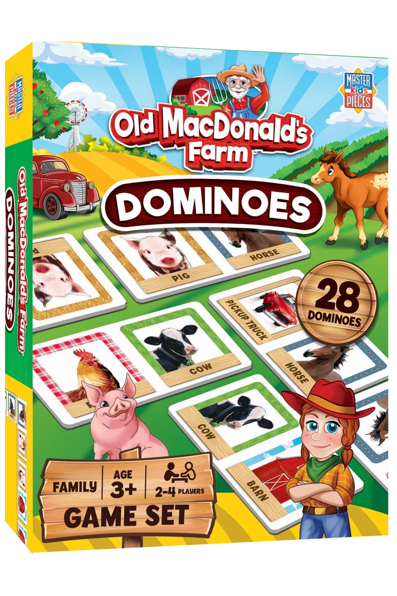 Old MacDonald's Farm Picture Dominoes, Main, color, Multicolor