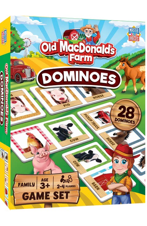 Old MacDonald's Farm Picture Dominoes