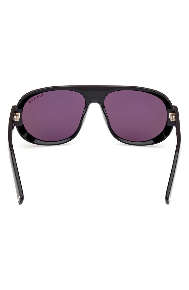 TOM FORD Blake 59mm Pilot Sunglasses, Alternate, color, 