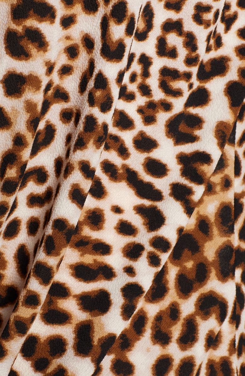 All in Favor Patterned Drape Front Blouse, Alternate, color, 