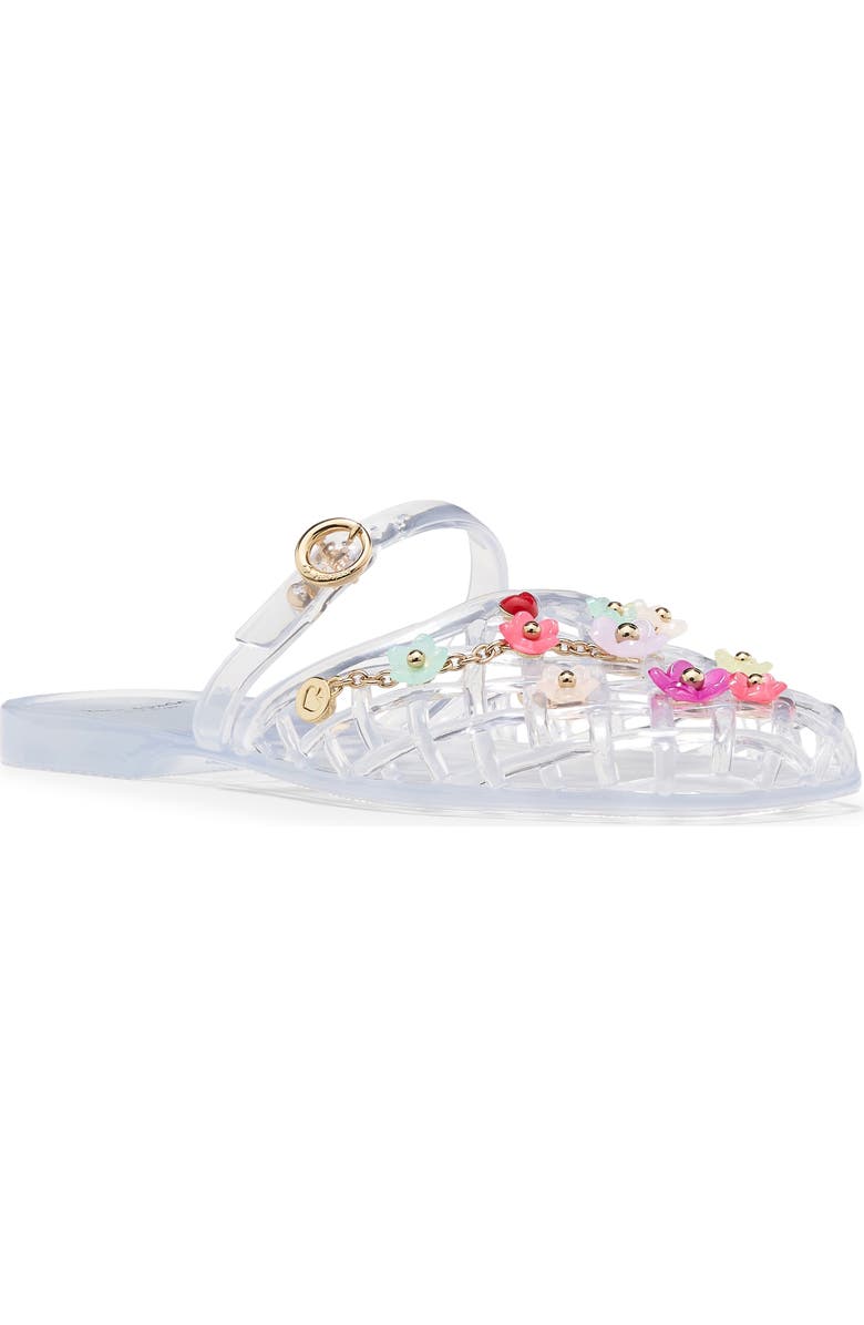 Kate Spade New York flower charm jelly flat, Main, color,
