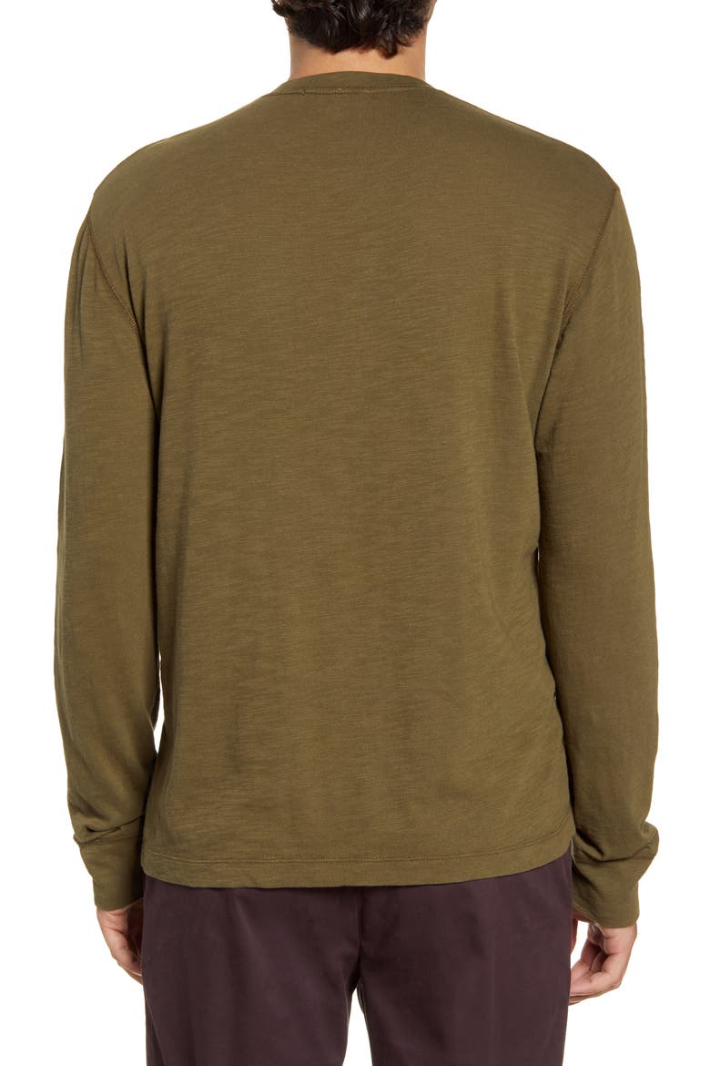 Long Sleeve Slub Henley, Alternate, color, DUSKY MEADOW GREEN