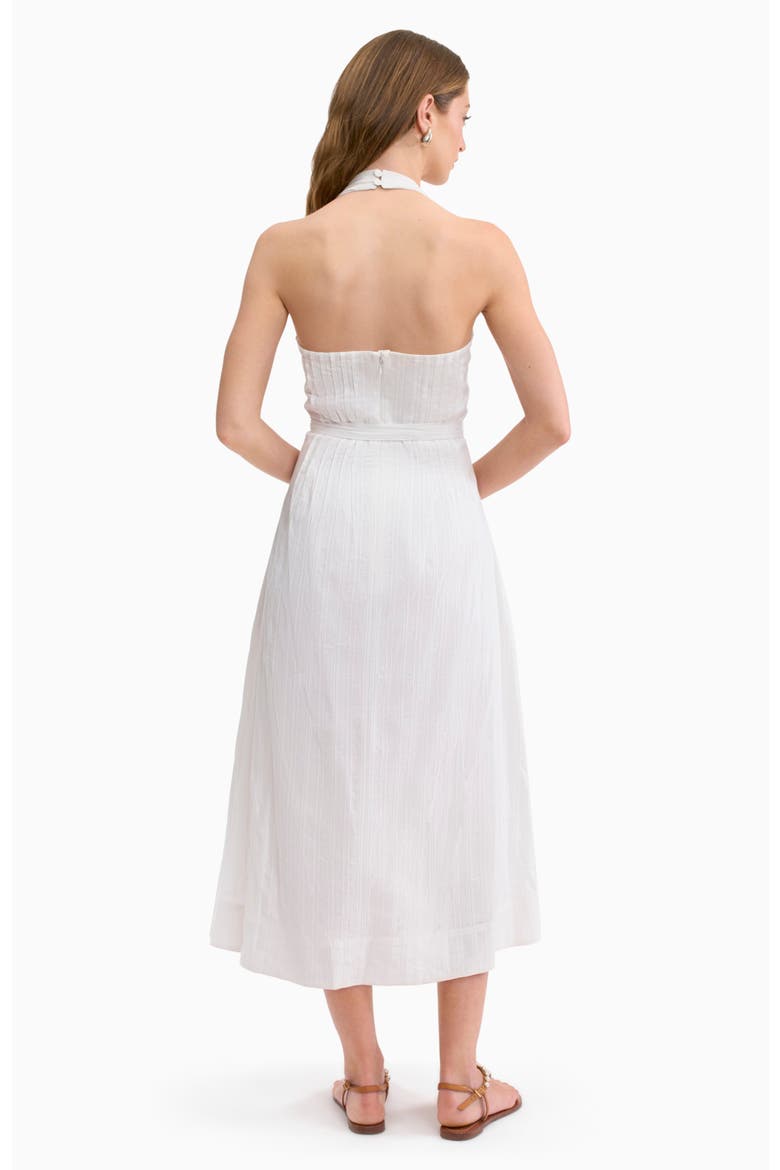 Marianne Halter Dress, Alternate, color, Ivory