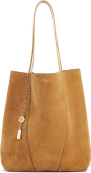 Chloé Spin Suede Tote