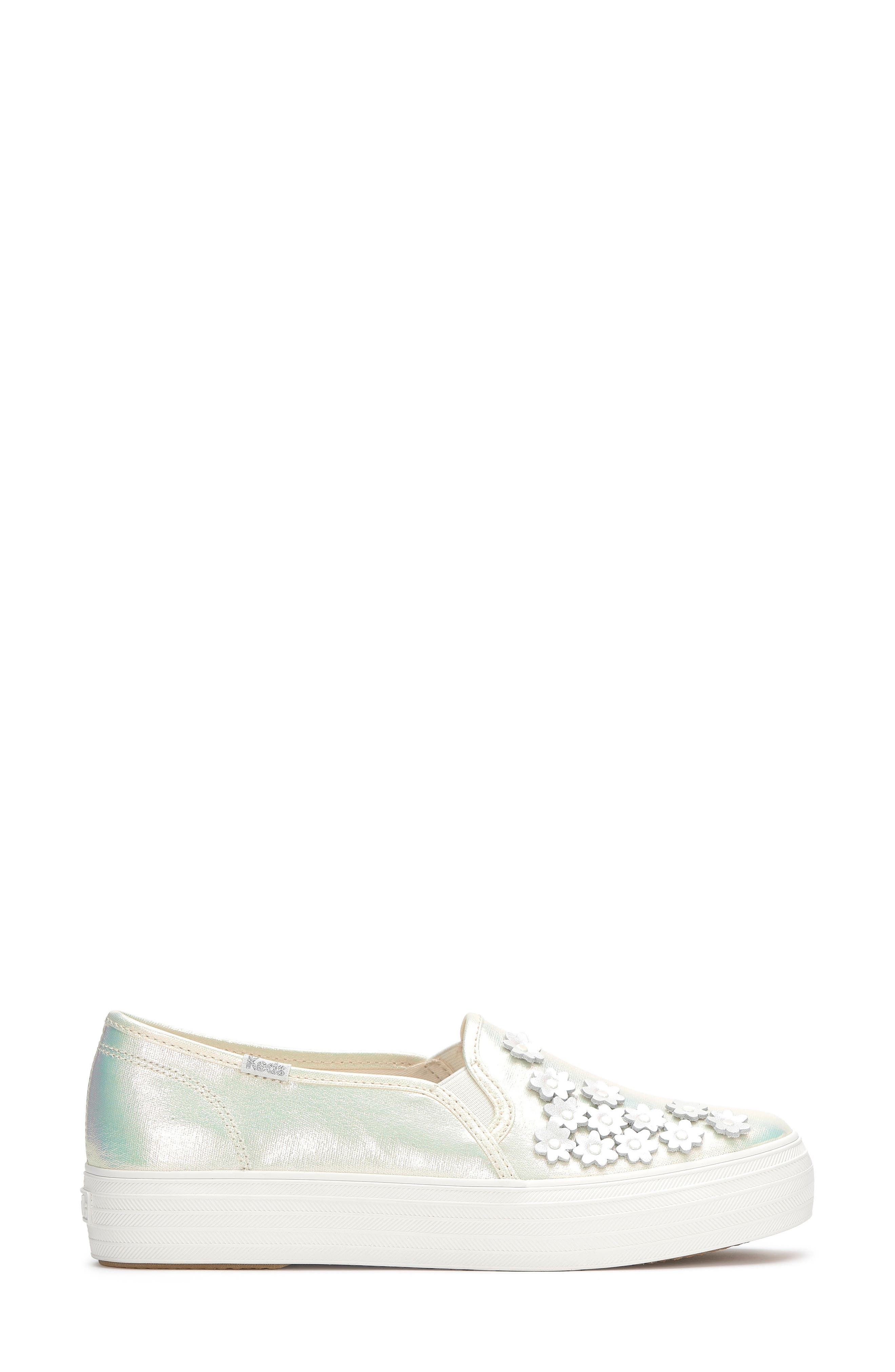 Deck Sneaker, Alternate, color, SNOW WHITE/ I