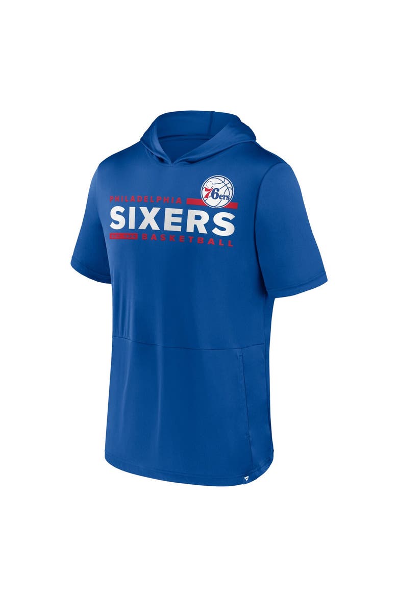 Men's Fanatics Branded Royal Philadelphia 76ers Possession Hoodie T-Shirt, Alternate, color, Royal