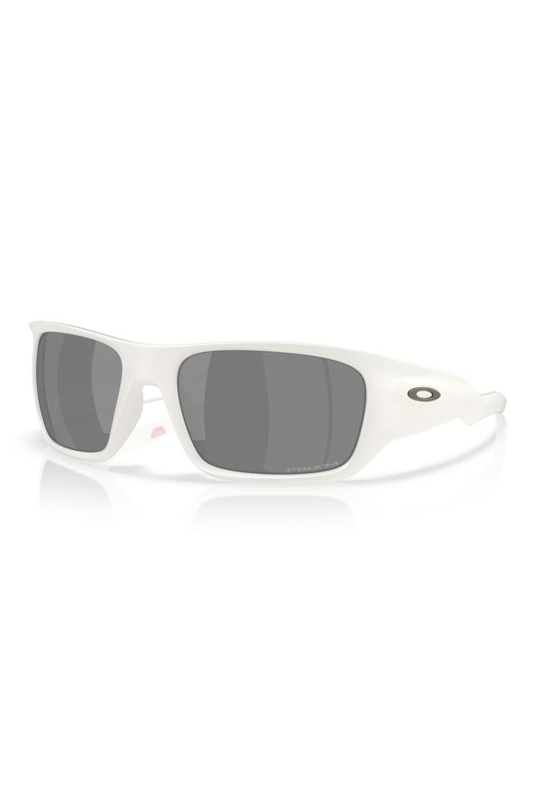 60mm Prizm™ Rectangular Sunglasses, Alternate, color, MATTE VAPOR / PRIZM BLACK