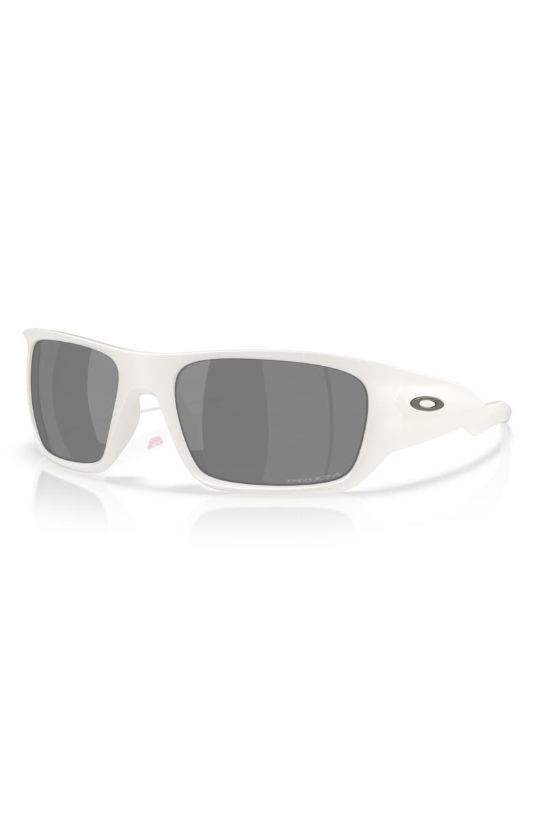 Oakley 60mm Prizm<sup>™</sup> Rectangular Sunglasses, Alternate, color, Matte Vapor / Prizm Black
