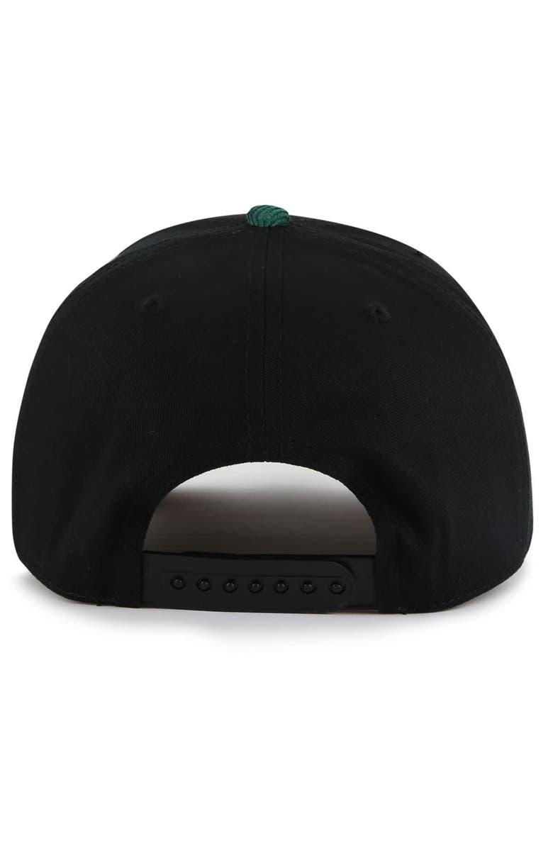 American Needle Men's American Needle Black/Green Minnesota Wild Burnett Adjustable Hat, Alternate, color, Black