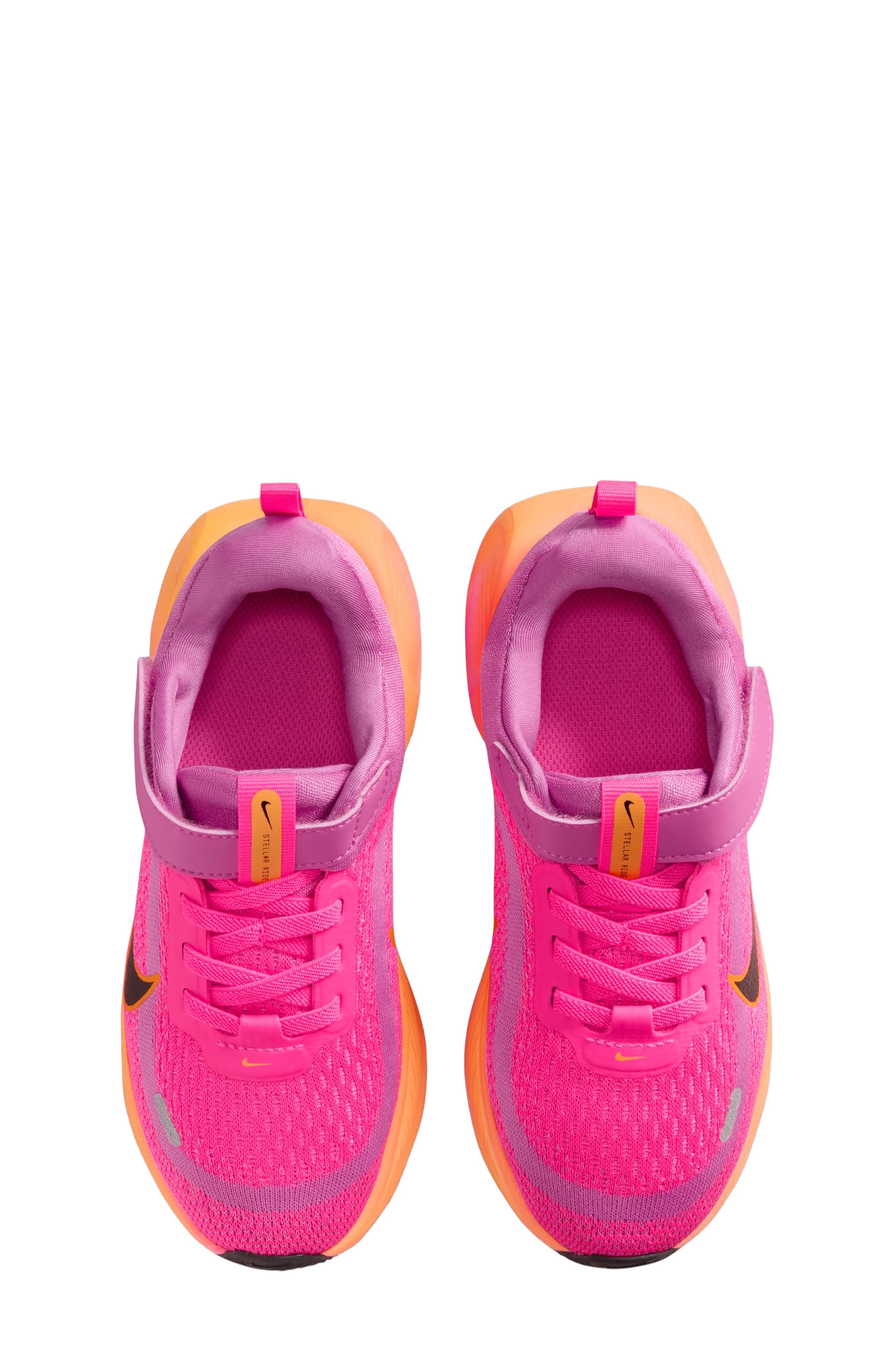 Kids' Stellar Ride Running Sneaker, Alternate, color, PINKSICLE/ HYPER PINK/ BLACK