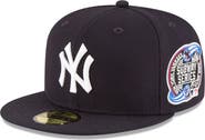 New Era Men's New Era Navy New York Yankees World Series Wool Team 59FIFTY Fitted Hat