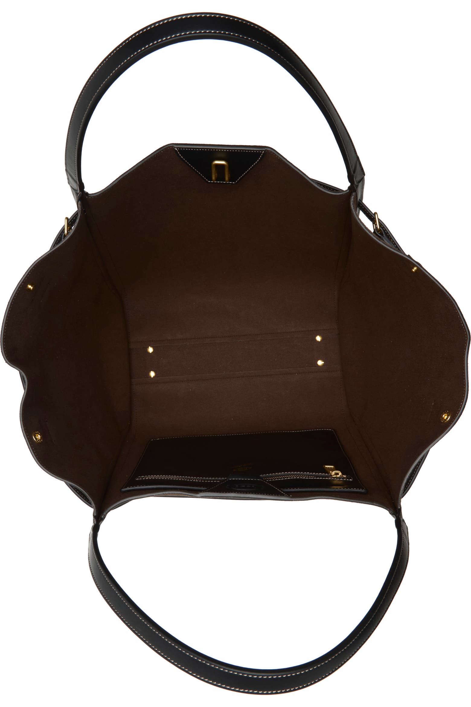 Tim Card Balance Tod's Medium T Signature Suede Shopping Bag (Women) | Nordstrom