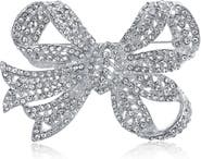 BLING JEWELRY Bow Brooch