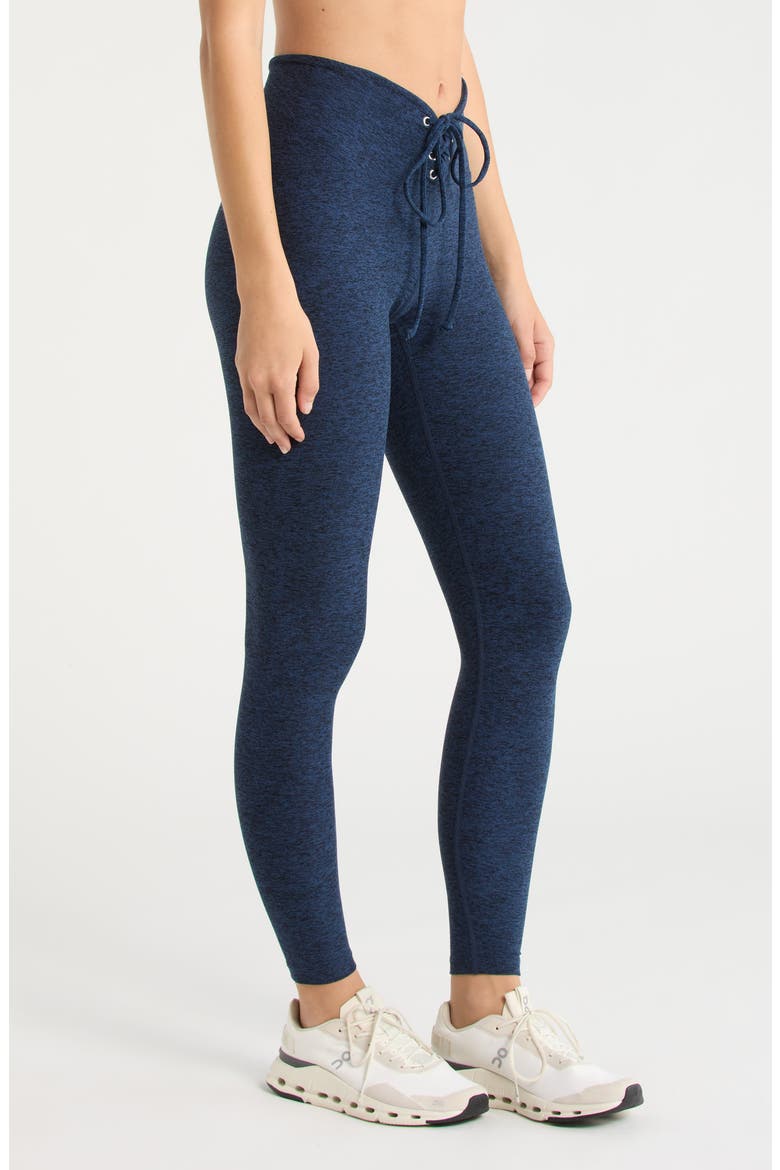 Football Full-Length Leggings, Alternate, color, NAVY