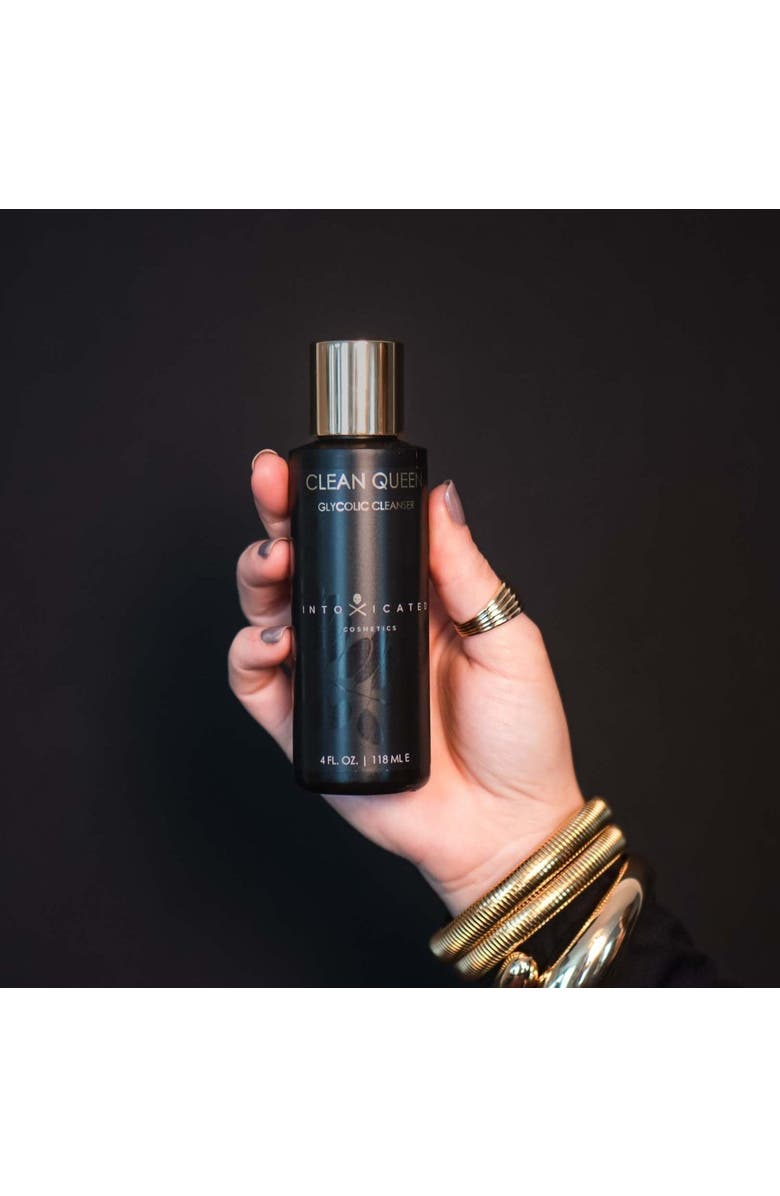 Intoxicated Cosmetics Clean Queen Glycolic Cleanser | 4oz/118mLe | Anti-Inflammatory | Peptides | Burdock Root | pH Balancing, Alternate, color, NO COLOR