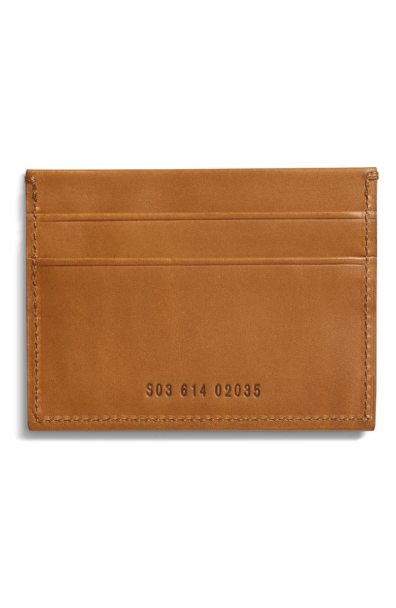 Shinola Five Pocket Card Case, Alternate, color, Tan