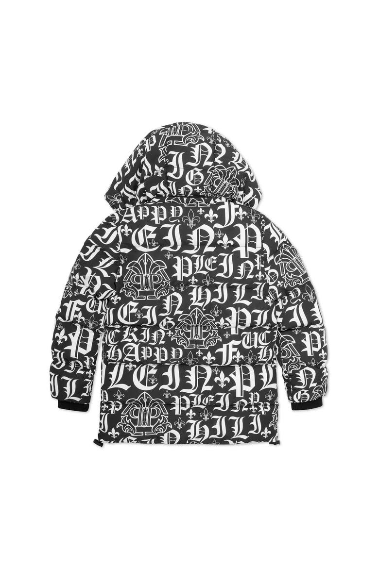 Down Jacket Gothic Plein Boy, Alternate, color, black